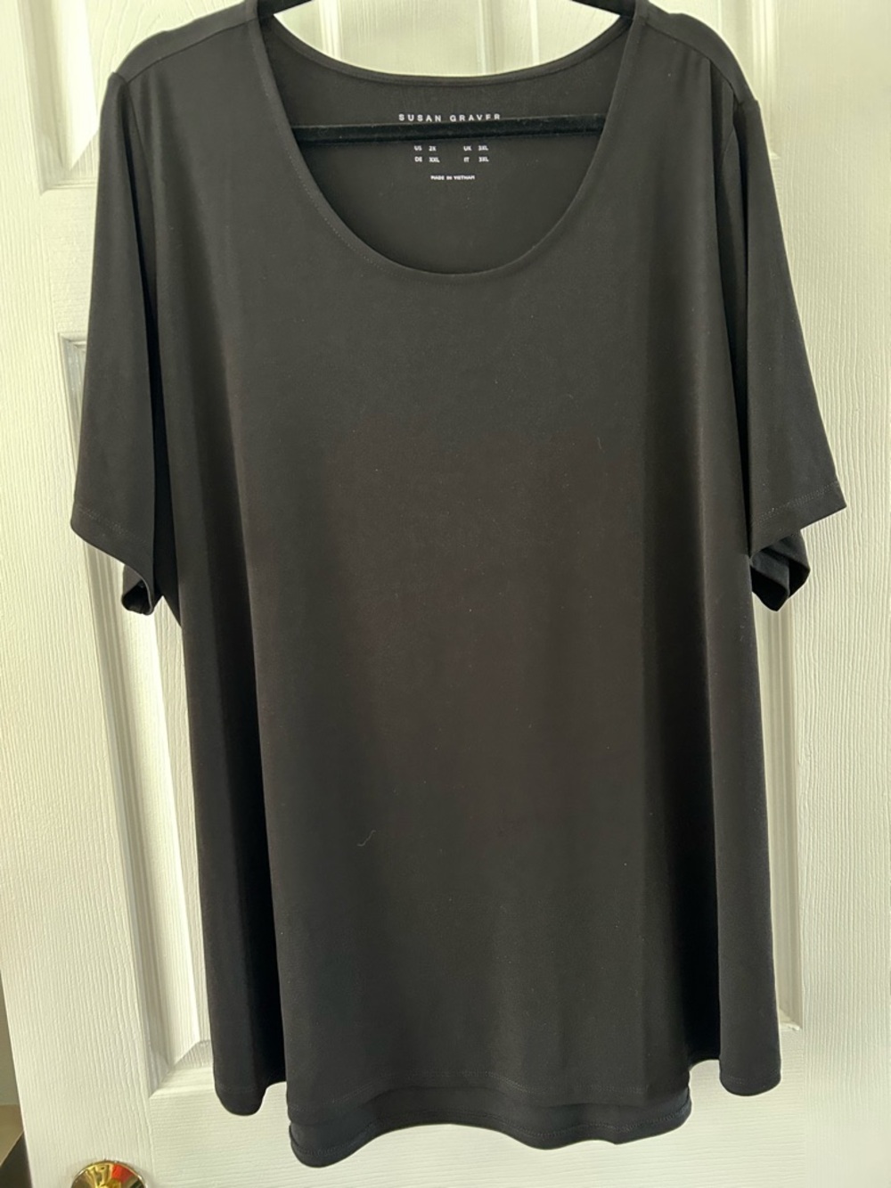 Susan Graver Scoop Neck Shirt